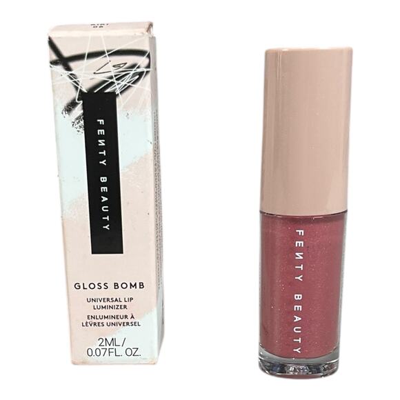 FENTY BEAUTY Rihanna Gloss Bomb Universal Lip Luminizer RIRI 08 Travel 0.07FL - Picture 1 of 7
